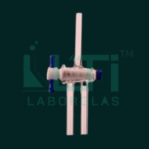 1580-STOPCOCKS, DOUBLE OBLIQUE BORE (THREE-WAY), WITH PTFE PLUG ASTM