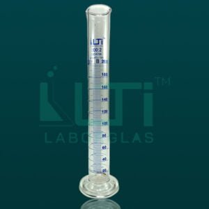 3840-Clear glass, Measuring Cylinder with Round Base, Class-B