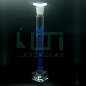 3880- Mixing Cylinder with Hexagonal base, Class-A DIN/ISO with Individual Work Certificate
