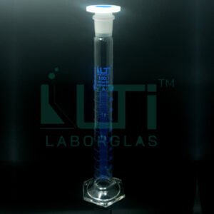 3890- Mixing Cylinder with Hexagonal base, Class-A, DIN/ISO with Batch Certificate