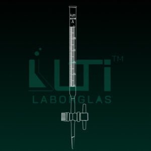 4030-ASTM, CLASS A BURETTE SCHELLBACH STRIPE, SERIALISED AND CERTIFIED, STRAIGHT BORE PTFE STOPCOCK