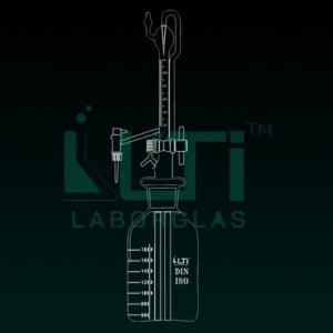 4530-Automatic Burette in Schellbach stripe, Class AS with PTFE stopcock, DIN/ISO