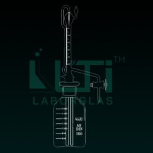 4550-Automatic Burette Clear Glass, Class AS with PTFE Stopcocks, DIN/ISO