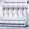 Glass Soxhlet extraction apparatus supplier