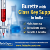Burette with Glass key supplier